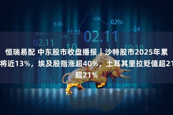 恒瑞易配 中东股市收盘播报｜沙特股市2025年累跌将近13%，埃及股指涨超40%，土耳其里拉贬值超21%